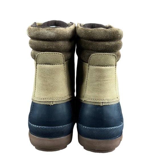 Sperry Top-Sider Cold Bay Taupe Navy Duck Boots STS19553 Men's Size 10 - Picture 5 of 10